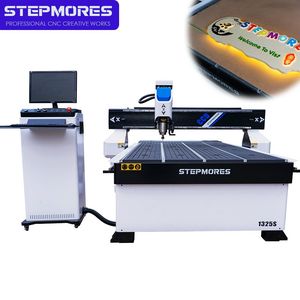 1325 CNC Router with CCD Camera for Printing Design Outline Cutting