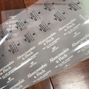 Screen Printing Pet Film Heat Transfer Paper Neck Label Printing Logo Printing Material Matt Release Coating Film