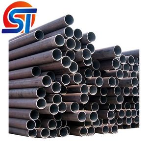 Hot Rolled Steel Pipe Carbon Seamless Round Mechanical Tube Drill Pipe Application 12m Length