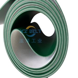 Strong and Flexible PVC Conveyor Belt Resistant to Abrasion and Tearing