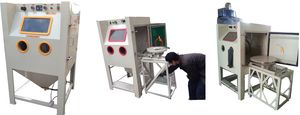 Colo Turntable Sand Blasting Machine