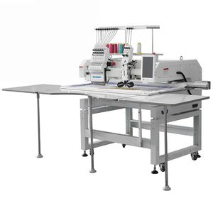 Diseng Single Head Computerized Embroidery and Sewing Machine 1 Head Home Multi Needle Mini Sequin Bead Tshirt Embroidery Machine