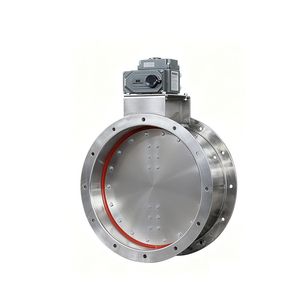 Pneumatic/Manual Handwheel Bubble Tight Isolation Damper for Bibo Housing