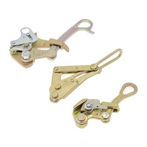Alloy Steel Transmission Line Stringing Tools Metric Measurement System Inch Wire Rope Grips Conductors-Inch Metric
