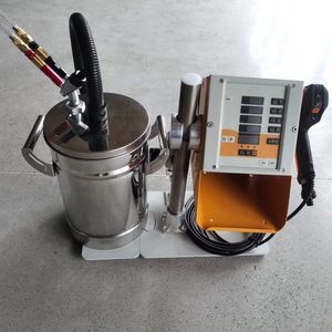 Cheap Manual Electrostatic Powder Coating Spray Plating Painting Machine with Powder Hopper