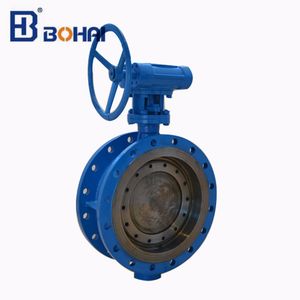 Metal Hard Sealed Eccentric Flange Butterfly Valve