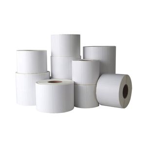Customized High Gloss Thermal Transfer Printing Coated Paper Self Adhesive Label