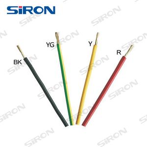 Siron UL1015 AWG18 /AWG16/AWG14 Stranded Tinned Copper PVC Single Electric Hook up UL Wire Cable