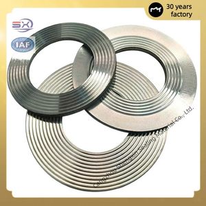 High Temperature and High Pressure Resistant Metal Groove Camshaft Seali Gasket Kammprofile Metal Corrugated Gasket