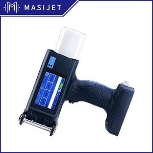 32 Dots Matrix 25-124mm Print Height Manual Inkjet Coder Large Characters Handheld Portable Printer for Any Surface