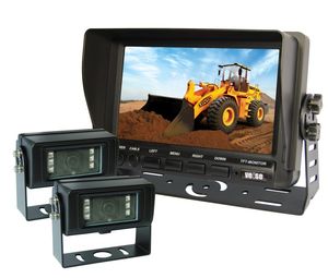 Dvs Camera System with HD Monitor and 720p Backup Camera for Hgvs Safety Vision