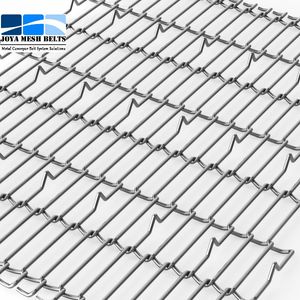 High Quality Factory Hot Sale Rod Network Mesh Conveyor Belt Flex Ladder Mesh Belt