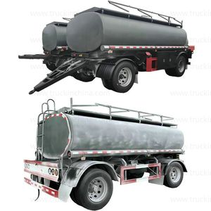 Customize 10t -15t Draw Bar Dolly Fuel Oil Tank Trailers (Full Trailer for Fuel/Water/Oil/Diesel Trailer Pup Tank Trailer Truck)