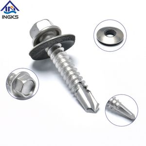 Stainless Steel Hex Wafer Head Roofing Screw Self Drilling Screw for Sheet Metal