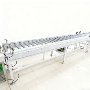 Gravity Roller Conveyor for Warehouse Sorting Line with Galvanized Steel Rollers & Adjustable Legs