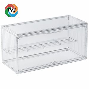 Classified Desktop Organizer Rectangular Plexiglass Storage Case Acrylic Storage Box