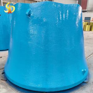 High Manganese Steel Castings for Cone/ Gyratory Crusher Spare Parts China Factory 1.2/1.4/1.6meters