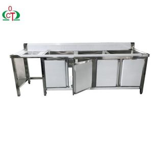 Factory Direct Sales Industrial Stainless Sink Kitchen Stainless Steel Sink Cabinet
