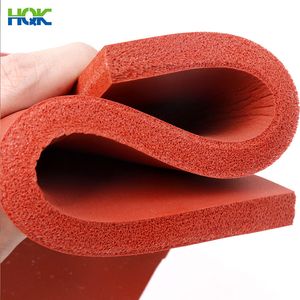 High Density Flexible Waterproof Custom Size Silicone Foam Sheet