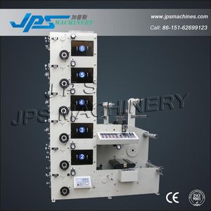6 Color Roll Paper Flexography Printing Machine