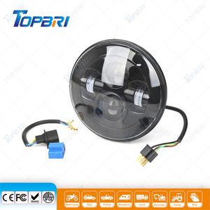 High Low Beam 45W LED Headlight for Offroad Jeep Jk