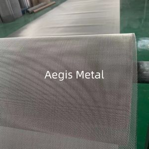 N6 1805X1805mm Size 40 Mesh 0.19mm Nickel Mesh Screen Electrolyzer
