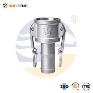 [Ruoteng] Stainless Steel C Type 1/2" SS304 Camlock Coupling Fittings Camlock Quick-Joint