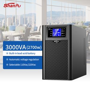 3kVA 3000va Online UPS High Frequency Tower Uninterrupted Power Supply UPS for Data Center