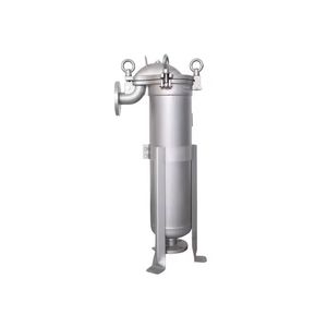 Single-Bag Stainless Steel Liquid Filter Housing for Process Water and Chemical Systems