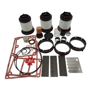 Vc50 Vc75 Vc100 Overhaul Kit Wearing Parts with Filter Vanes Seal Repair Parts for Vacuum Pump Dlt V0160 Rotary Vane Vacuum Pump Rebuild Kit 11668626471 0681988