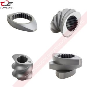 Food Factory Making Extruder Shaft and Screw Element for Extruder Machine