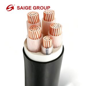 Waterproof Moisture Resistant Galvanized Steel Wire Armored CE Approved Low-Loss Patented Yjv Cable with Outdoor Overhead Power Layout