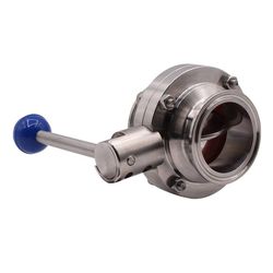 High-Quality Stainless Steel Manual Butterfly Valve with Handle