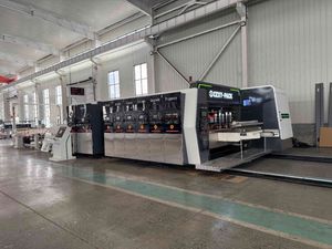 High Speed Flexo 5 Colors Printing Slotting Die-Cutting Machine