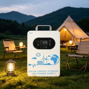 300W/500W/1000W Outdoor Portable Solar Energy Storage Wall-Mouted Emergency UPS System