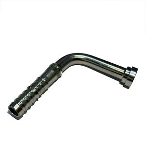 Versatile OEM Barbed Flange Elbow Fitting for Reliable Hose Connections