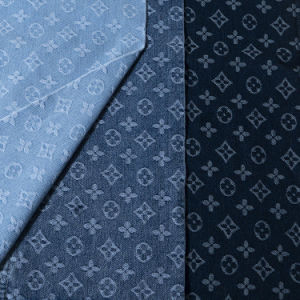 100% Cotton Denim Fabric Custom Digital Printing Cotton Fabric for Clothing