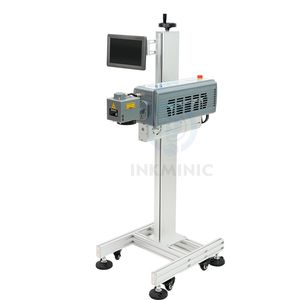 Factory Direct Selling 30W 40W 60W Fly CO2 Laser Marking Machine for Plastic Film Bag