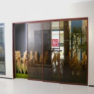 Aluminum Modern Design Glass Lift Sliding Patio Door for Home Building