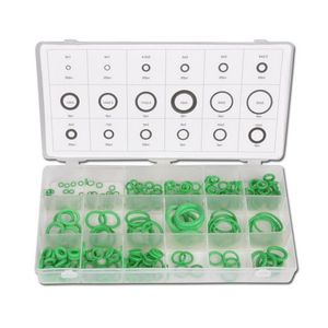 Comprehensive 225PC Green HNBR O-Ring Set for Automotive A/C Repair