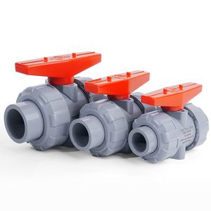 Metric DIN CPVC True Union Ball Valve (DN15-DN100) Socket Pipe Fitting