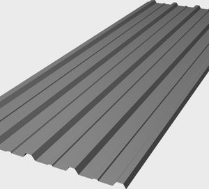 Gi Colour Coated Corrugated Sheet Galvalume Finish Corrugated Metal Roofing