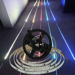 OEM ODM 24V WS2811ic 8mm 10mm Running Strip Light 120Leds/M Chasing Running Water Led Strip Flowing with Touch Panel 5M/Roll