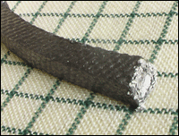 P211 Rubber Asbestos Packing Reinforced with S. S Wire with Graphite