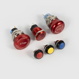 Emergency Stop Button Nc Normally Closed Contact Push Button Switch Safety Circuit