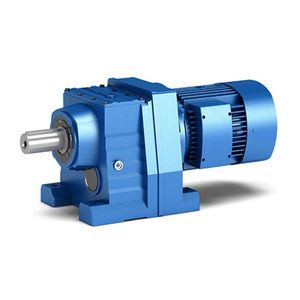 R Helical Gear Reducer Flange Mounted Helical Reduction Gearbox Speed Reducers R17-R157