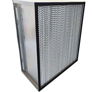 Dust Collector System as a Secondary Filter Double Flange Panel Air Filter HEPA Filter