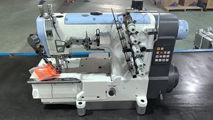 St-500ad Thread Trimmer Direct Drive High Speed Flat Bed Interlock Industrial Sewing Machine