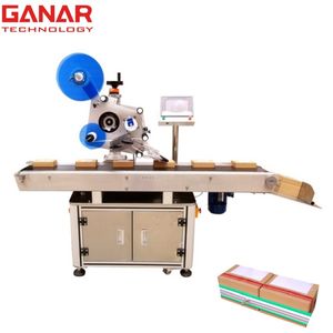 Automatic Label Carton Display Box Top Plane Side Plane Sticking Labeling Machine