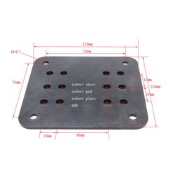Rubber Plate Rubber Gasket of Electric Motor